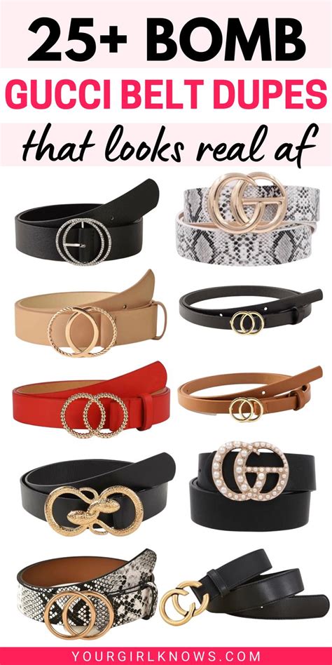 knock of gucci|best Gucci belt dupe 2021.